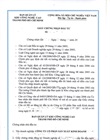 Giấy chứng nhận đầu tư điều chỉnh (mới, điều chỉnh)